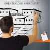 SYSTEXX Active Magnetic Whiteboard Shiny magnetik parlak beyaz tahta 9.88m2