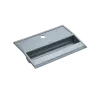 SYSTEXX Glasgewebespachtel – Tapetenspachtel neutral grau – Hartkunststoff