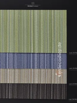 Home Z47857 Tones of Beige and Light Gray Vertical Striped Luxury Fabric Wallpaper, 10m²
