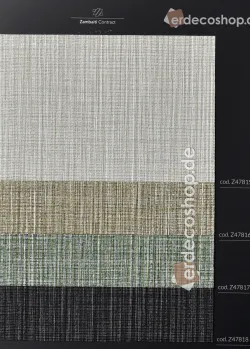 Home Z47815 Zambaiti Contract Creme-Grau-Beige Webstoff-Optik Luxus Tapete, 10m²