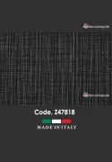 Home Z47818 Papier Peint Contract Motif Tissu Tressé Vertical et Horizontal Noir-Gris, 10m²