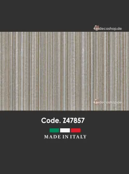 Home Z47857 Tones of Beige and Light Gray Vertical Striped Luxury Fabric Wallpaper, 10m²