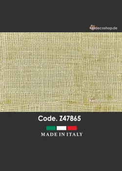 Home Z47865 Zambaiti Contract Senfgelb & Gold-Beige Mikro-Karo Waffelstruktur Tapete, 10m²