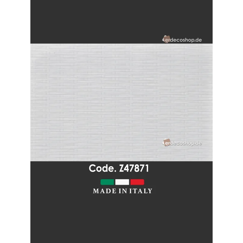 Home Z47871 Blanc Motif Vannerie Tressé Antibactérien Feu Retardant Zambaiti Contract