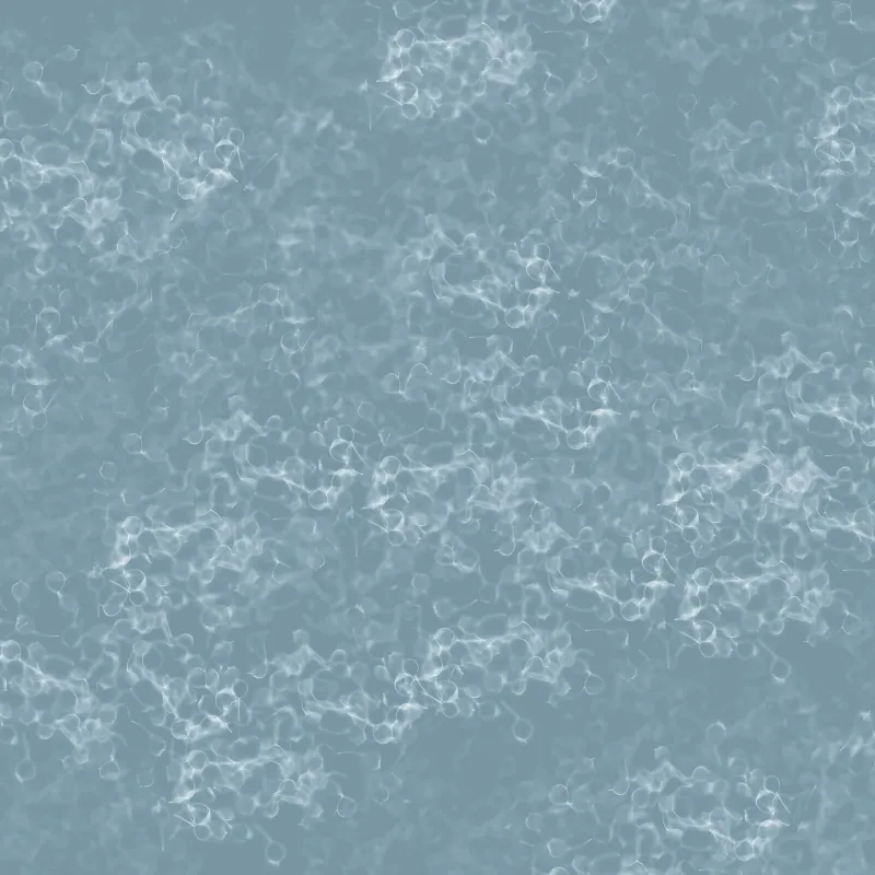 Panneau de papier peint à motif abstrait de minuscules bulles ou reflets d'eau (Riflessi) en tons blancs et bleu clair sur fond bleu/gris glacé Project Z61013-1