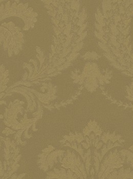 Tradizione Italiana Z40028 – Bronz Altın Damask Desenli İtalyan Duvar Kağıdı, 5.32m²