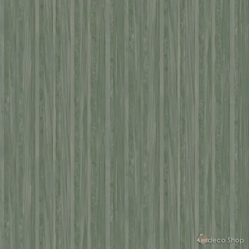 Architexture 2 Z57706 Papier Peint Texture Bois Gris Vert Vertical