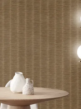 Architexture 2 Z57721 Açık Bej Çizgili Doğal Duvar Kağıdı