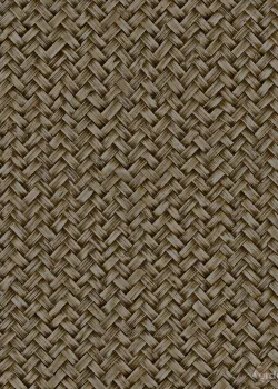 Architexture 2 Z57720 Melierte Beige Braun Flechtwerk Tapete
