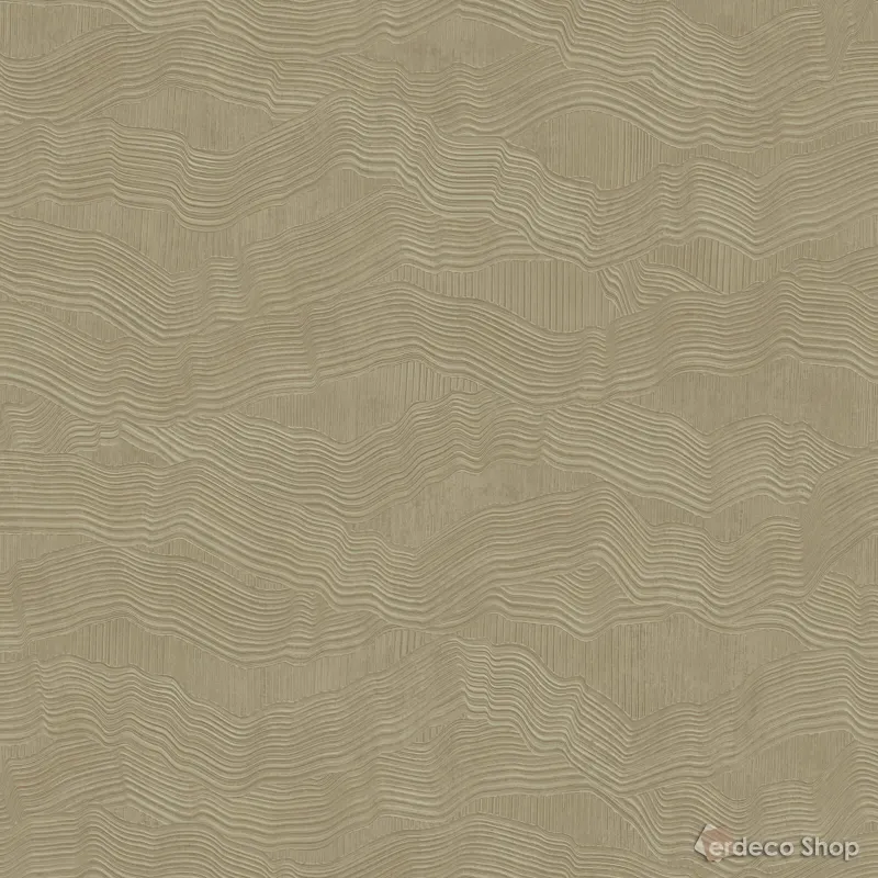 Architexture 2 Z57743 Beige Sand Fluid Wavy Textured Wallpaper Roll