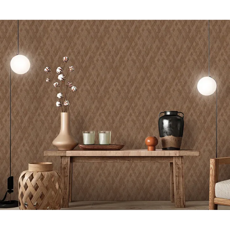 Architexture 2 Z57755 Taupe Grau Modern Geometrisch Struktur Tapete
