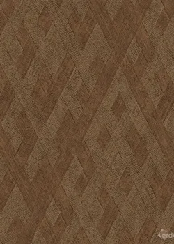 Architexture 2 Z57754 Dunkelbraun Geometrisches Holz Muster Tapetenrolle