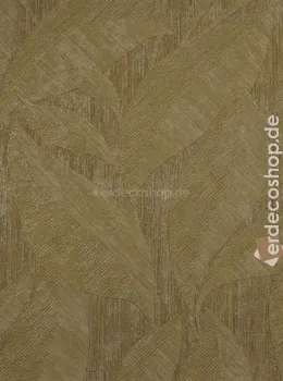 Casa Chic Z20111 Bej Kahve Yaprak Desenli Duvar Kağıdı