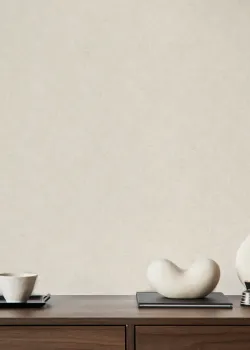 Casa Chic Z20132 Creme-Elfenbein Leinenstruktur Schlichte Tapete