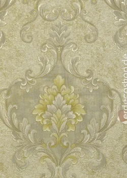 Casa Chic Z20138 Beige Cream Damask Pattern Luxury Classic Wallpaper