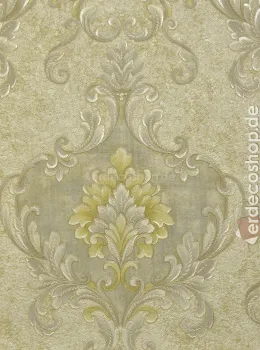 Casa Chic Z20138 Bej Krem Damask Desen Lüks Klasik Duvar Kağıdı