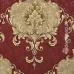 Casa Chic Z20140 Bordeaux Gold Damastmuster Luxus Klassik Tapete