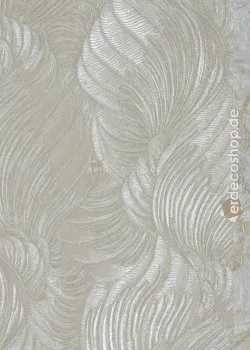Elie Saab 2 Z34906, beige feather-patterned embossed wallpaper