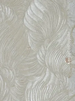 Elie Saab 2 Z34906, beige feather-patterned embossed wallpaper