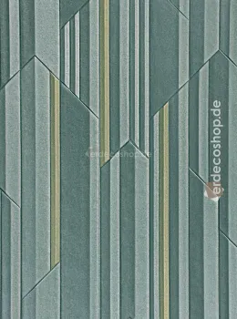 Elie Saab 2 Z34921, Papier Peint Vert Géométrique Moderne