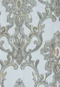 Elie Saab 2 Z34933, papier peint blanc à motif damassé beige doré
