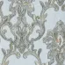 Elie Saab 2 Z34933, weiße Tapete mit beigem Damastmuster in Folienprägung