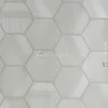 Lamborghini 3 Z12828 Cremefarbene Tapete mit Hexagonmuster