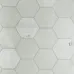 Lamborghini 3 Z12832 Creme-Beige Tapete mit Hexagonmuster