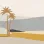 Marrakech Z70758, Poster Désert Mer Palmier Tons Moutarde Gris, 15m²
