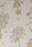 Marrakech Z70710, Papier Peint Luxueux Italien Motif Palmiers Tropical, Tons Neutres, 5m²