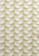 Marrakech Z70723, Tapete mit Olivgrünem Organischem Geometrischem Muster, 5m²