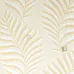 Marrakech Z70730, Tapete mit Sandbeige Farnblatt-Muster Leinenstruktur, 5m²
