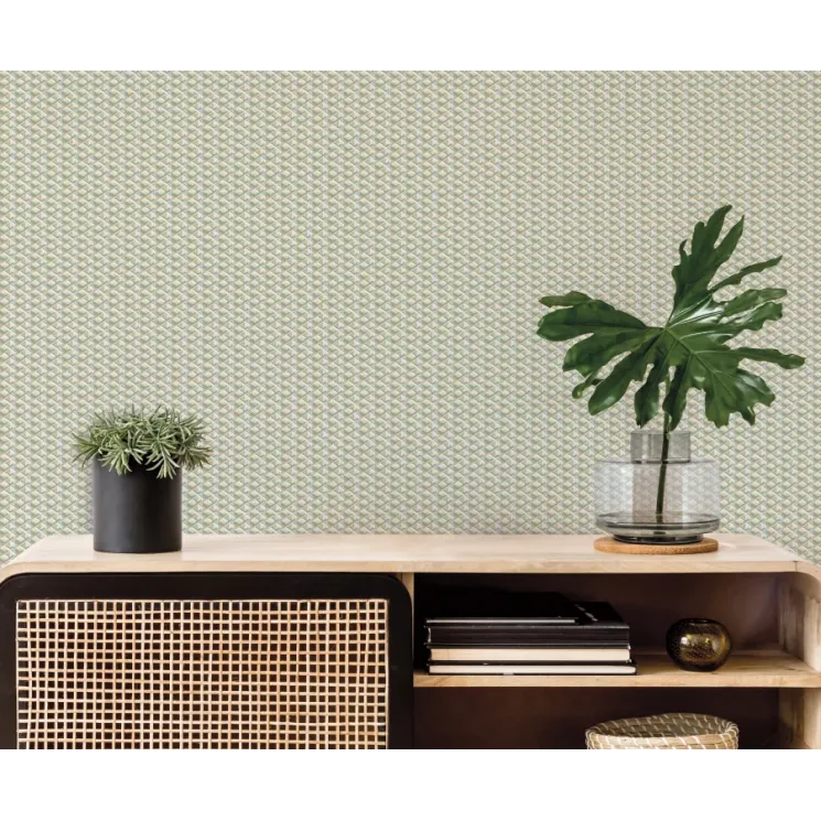 Mini Trend Z15504 delicate geometric pattern textured wallpaper