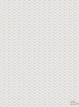 Mini Trend Z15509 Papier Peint Géométrique Texturé Blanc 5m²