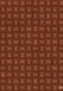 Mini Trend Z15518 - 3D Tapete mit orangefarbenem Würfelmuster 5m²