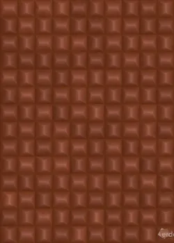 Mini Trend Z15518 - 3D Tapete mit orangefarbenem Würfelmuster 5m²