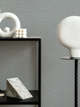 Mini Trend Z15534 Light Gray Quilted Pattern 3D Wallpaper 5m²