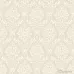 Mini Trend Z15540 Creme Damast Stoffstruktur Tapete 5m²