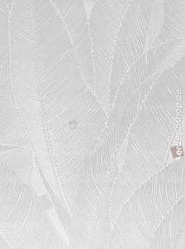 Murella 100 Z16711, Papier Peint Luxueux à Grandes Feuilles Grises