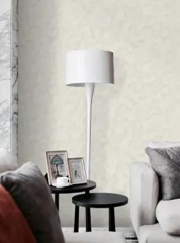 Murella 100 Z16730, Papier Peint Luxueux Crème à Effet Marbre