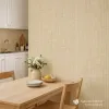 Natural Z48411 papier peint texture textile blé beige lin chiné sans motif chaud ton terreux