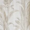 Natural Z48421 – Tapete mit Tonal Blattmuster auf Cremeweiß und Leinenstruktur, 5,32m²