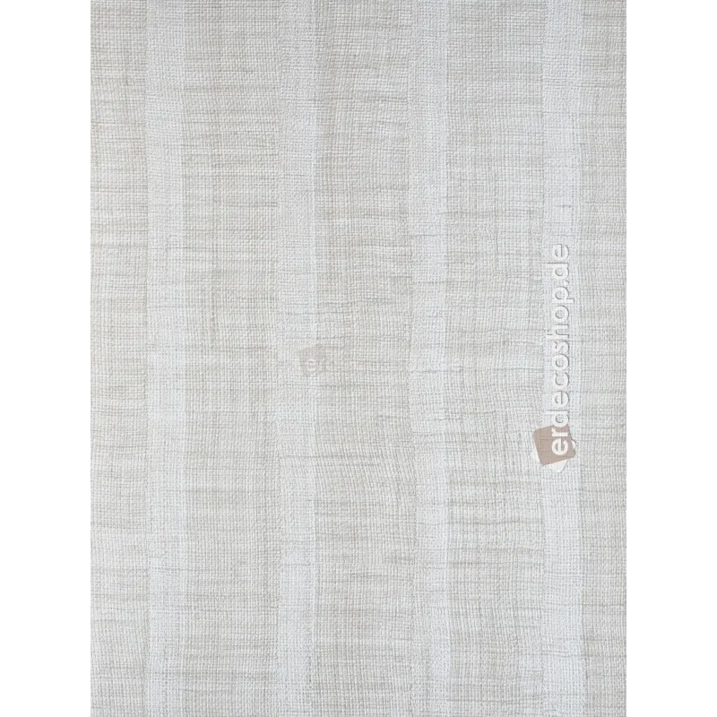 Natural Z48422 Beige Grund cremefarbene Vertikalstreifen Leinenstruktur Tapete