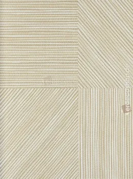 Natural Z48435 – Altın Bej Geometrik Panel Dokuma Duvar Kağıdı, 5.32m²