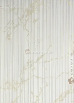 Philipp Plein 2 Z81021 Ivory Vertical Striped & Beige Marble Texture Luxury Wallpaper, 10m²