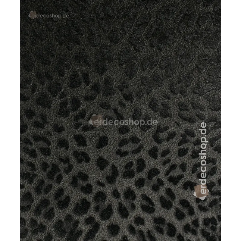 Philipp Plein 2 Z81031 Luxury Wallpaper with Black Leopard Pattern