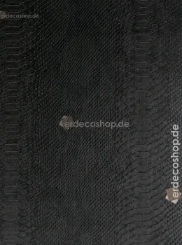 Philipp Plein 2 Z81034 Black Python Skin Effect Luxury Wallpaper, 7m²