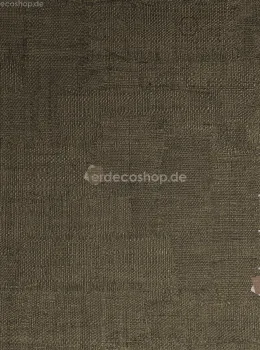 Philipp Plein 2 Z81049 Tiefbraune Tapete mit Textil- und Baststruktur, 10m²