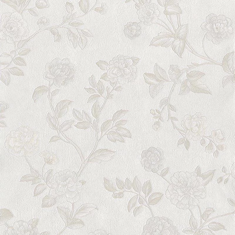 Satin Flowers Z66805 – Papier peint floral romantique