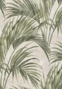 Satin Flowers Z66821 Beige Tapete mit Samtstruktur Luxus